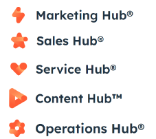 HubSpot Hubs Logos